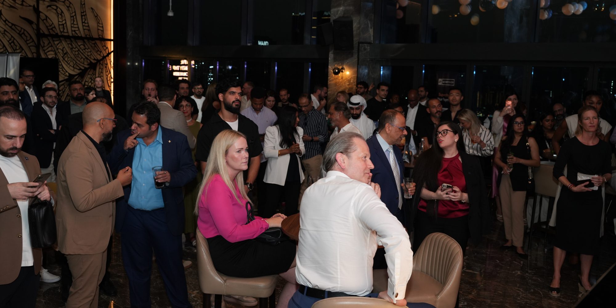 Fintech Tuesdays event, group shot